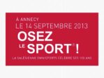 Plus de 8000 personnes ont osé le sport à Annecy