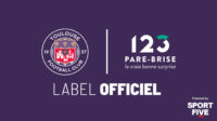 [Toulouse Football Club X SPORTFIVE] Le Toulouse Football Club et 123 Pare-Brise prolongent leur partenariat pour une saison supplémentaire