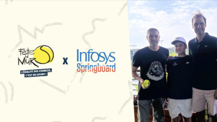 [Fête le Mur] Fête le Mur x Infosys : quand l’engagement mène jusqu’à Rafael Nadal