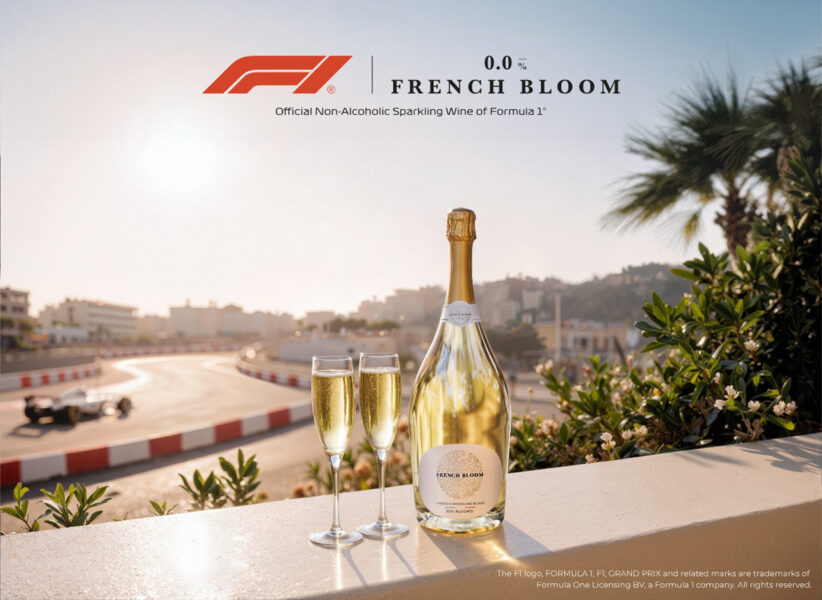 [LVMH] French Bloom devient le vin pétillant sans alcool officiel de la Formule 1®