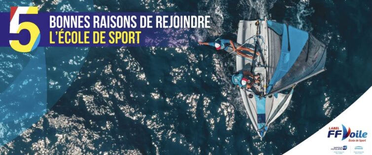 [FFVoile] À la rentrée, choisis la voile dans les Ecoles de Sport FFVoile