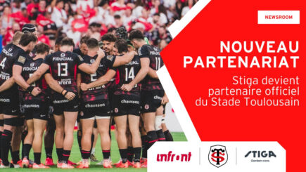 [Infront] STIGA s’associe au Stade Toulousain en tant que Partenaire Officiel de l’entretien des pelouses pour trois saisons