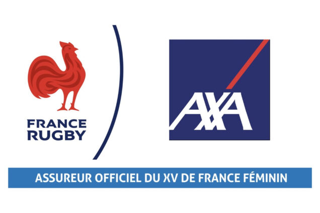 [FF de Rugby x Infront] AXA France devient partenaire de la Fédération Française de Rugby en tant qu’assureur officiel du XV de France féminin