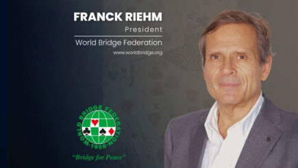 [FF Bridge] Franck Riehm élu Président de la WBF