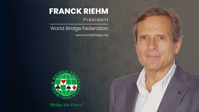 [FF Bridge] Franck Riehm élu Président de la WBF