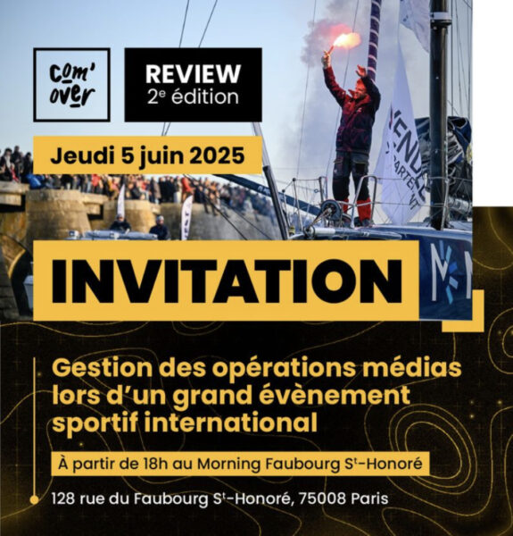 [Com'Over] Plongée au cœur des grands événements sportifs Participez à la Com’Over Review ?