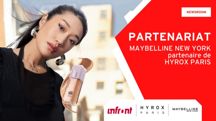 [Infront x Publicis Sport x HYROX] Maybelline New York, nouveau partenaire des courses féminines HYROX Paris