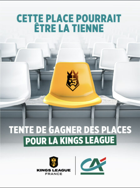 [Crédit Agricole] Le Crédit Agricole officialise son partenariat avec la Kings League et devient le premier signataire de la compétition en France