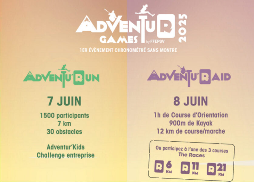 [FFEPGV] La FFEPGV lance les Adventur'Games avec la première course chronométrée sans montre