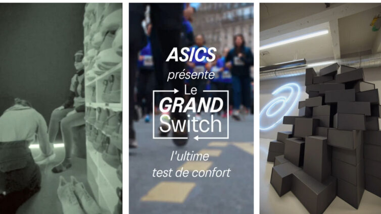 [Asics x Com'Over] Asics lance "l'amour est aveugle" version running