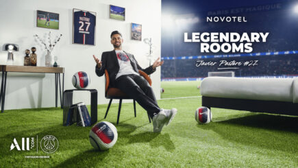 [ACCOR x PSG] Novotel et le Paris Saint-Germain présentent les "Legendary Rooms"