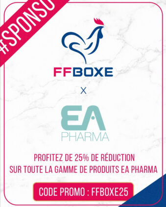 [FFBoxe] Partenariat FFBoxe x EA Pharma