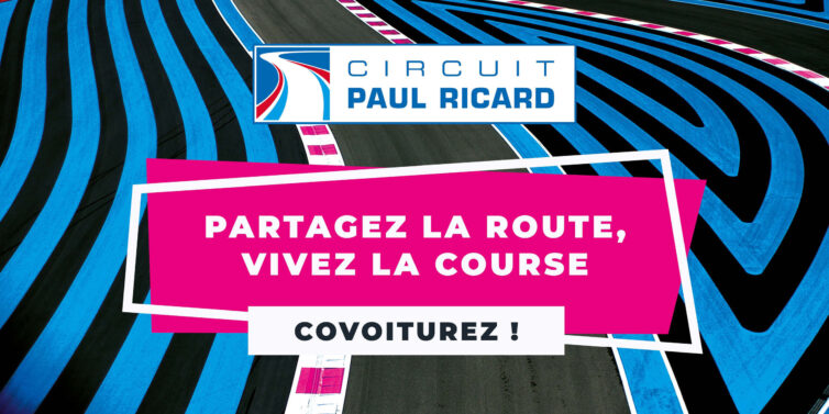[StadiumGo] Le Circuit Paul Ricard lance sa plateforme de covoiturage.
