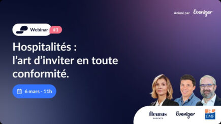 [Evenizer] Hospitalités : l'art d'inviter en toute conformité.
