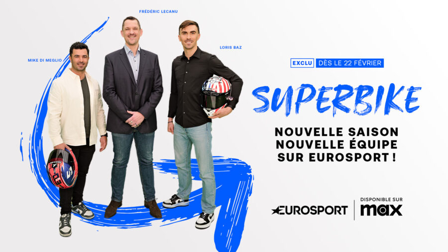 [Eurosport] Eurosport dévoile une nouvelle équipe pour le championnat du monde de superbike avec Mike Di Meglio et Loris Baz