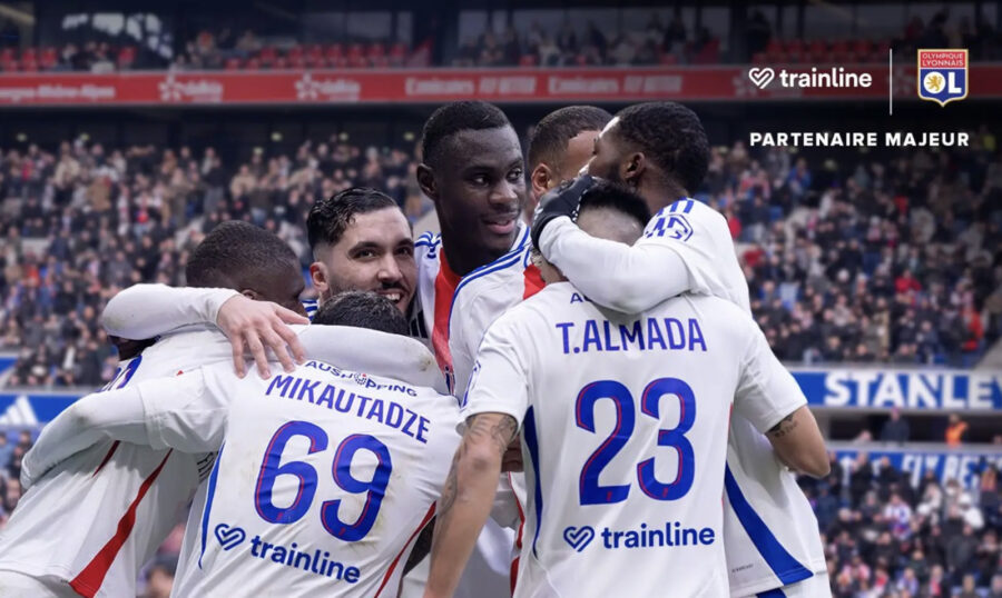 [OL] Trainline devient partenaire majeur de l'Olympique Lyonnais