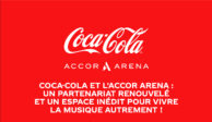 [Coca-Cola x Accor Arena] Coca-Cola et l'Accor Arena : Un partenariat renouvelé et un espace inédit pour vivre la musique autrement !