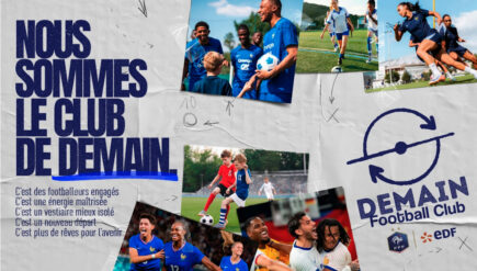[EDF x Rosbeef x FFF] EDF lance le Demain Football Club, le programme dédié à la transition énergétique du football.