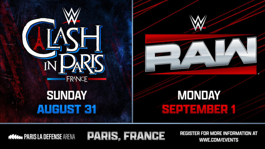 [Paris La Défense Arena] WWE 'Clash in Paris' confirmed for Sunday, August 31