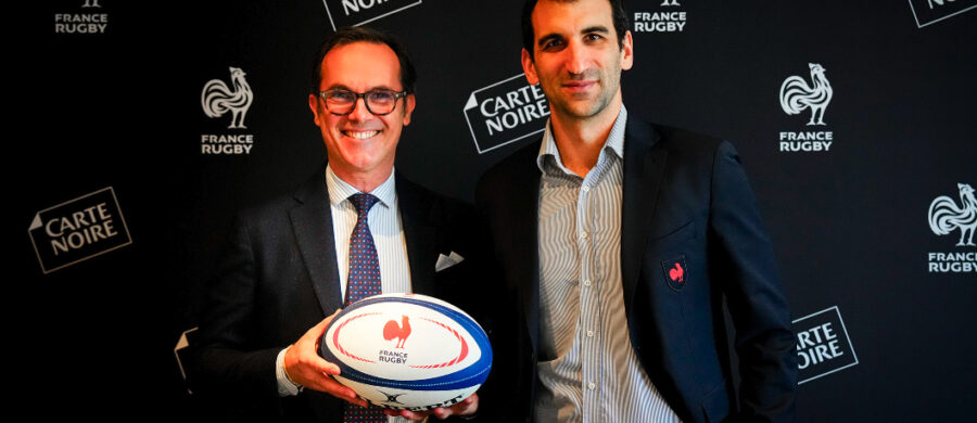 [Infront x FFR] Carte Noire, emblème du café français depuis 1978, devient Fournisseur Officiel des équipes de FFR - Fédération Française de Rugby