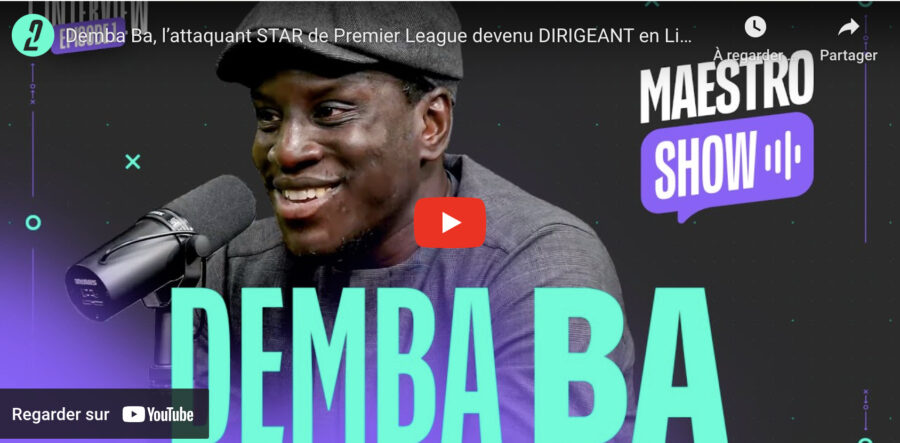 [LFP] LIGUE 2 BKT : DEMBA BA (USLD) INAUGURE UNE NOUVELLE ÉMISSION ET UN NOUVEAU PODCAST