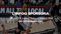 INFOGRAPHIE SPORSORA : FOCUS BASKETBALL & MARKETING - NBA PARIS GAMES 2025