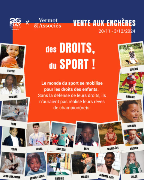 [PLAY International] Le monde du sport se mobilise pour les droits de l’enfant