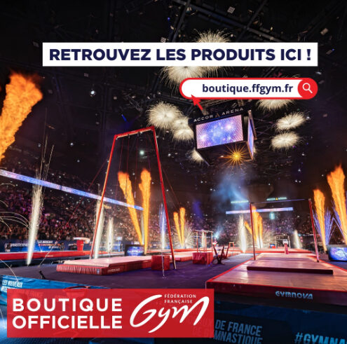 [ FF Gym ] La boutique officielle de la FFGym est enfin ouverte !