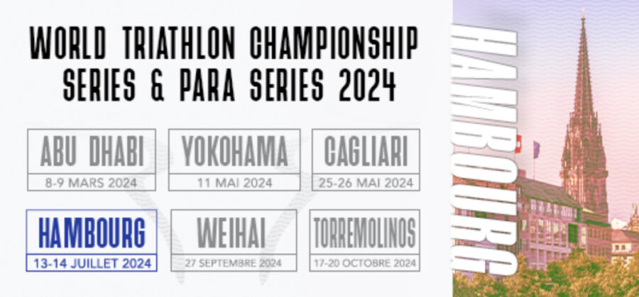 [ Fédération Française de Triathlon ] WTCS HAMBOURG : Derniers réglages avant les Jeux Olympiques de Paris