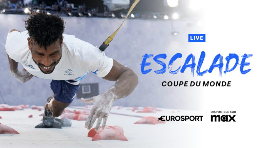 [ Eurosport ]  La Coupe du monde d'escalade s'installe en France : deux étapes en direct sur Eurosport