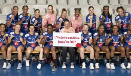 La Boulangère renouvelle son partenariat avec la Fédération Française de Handball avec SPORTFIVE