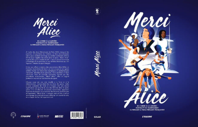 [Fondation Alice Milliat] La Fondation Alice Milliat annonce la sortie de son livre "Merci Alice" le 2 mai en librairie