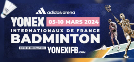 [FFBadminton] Venez enflammer l'adidas arena !