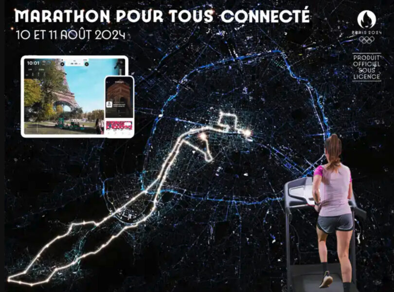 [KINOMAP] LE MARATHON POUR TOUS CONNECTÉ DE PARIS 2024 DISPONIBLE SUR L’APPLICATION KINOMAP