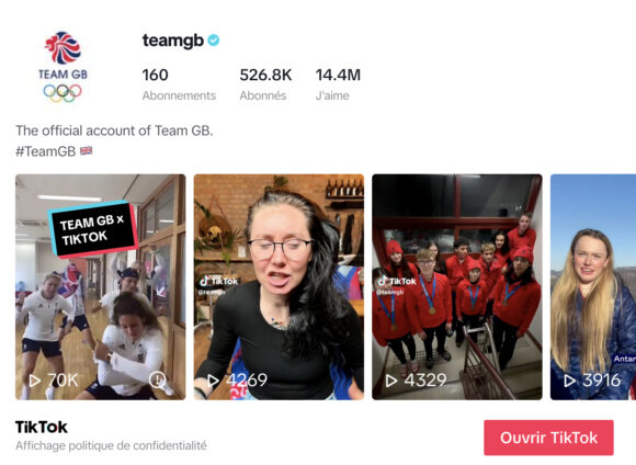 [TikTok] TikTok announced as Official Partner of Team GB and ParalympicsGB for Paris 2024