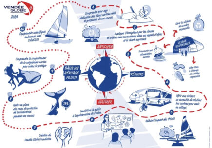 [NEWS TANK SPORT] Voile / Vendée Globe : 10 engagements environnementaux comprenant la création d’un fonds de dotation
