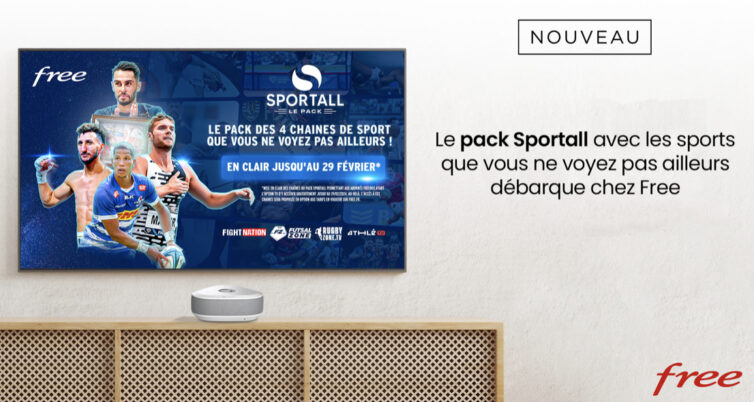[Sportall] Sportall débarque sur les Freebox !