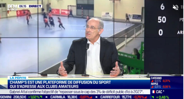 [CHAMP'S] CHAMP'S Pépite de BFM Business ce mercredi et à l'honneur du podcast "L'entrepreneuriat, c'est du Sport"