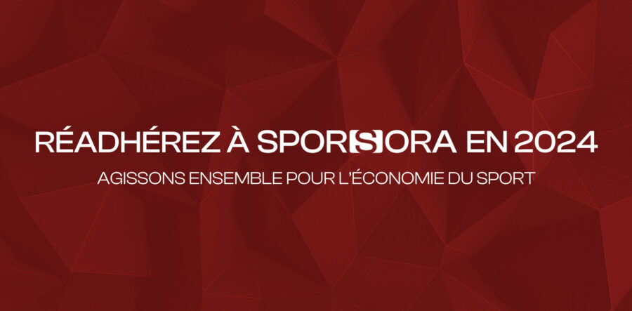 Réadhérez à SPORSORA en 2024 !