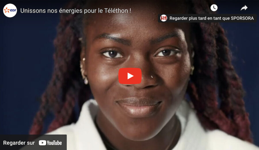 [EDF] Comme les athlètes du Team EDF, convertissez votre activité physique en don pour le Téléthon