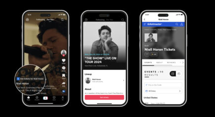 [TikTok] TikTok partenaire de Ticketmaster : l'achat de billets de concerts accessible via l'application
