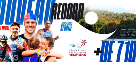 [FF de Triathlon] Nouveau record de licencié pour la FFTRI