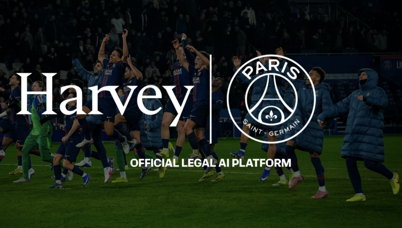 [PSG] Le Paris Saint-Germain accueille Harvey comme Partenaire Officiel en IA Juridique