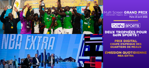 [beIN SPORTS] Multi screen grand prix : nba extra et la coupe d'afrique des quartiers de bein sports récompensés