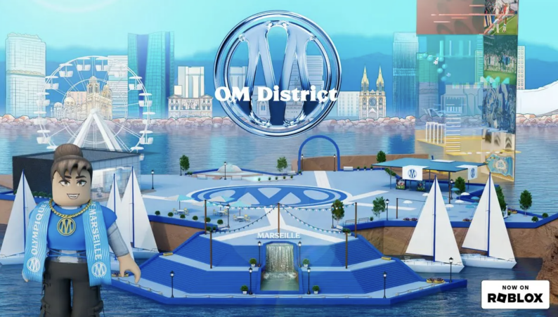 [Olympique de Marseille] L'OM lance «OM District», une expérience inédite sur Roblox