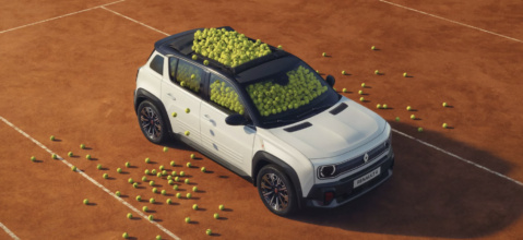 [Renault] Le Show-car Renault 4 Roland-Garros E-Tech electric en première mondiale à Roland-Garros 2026