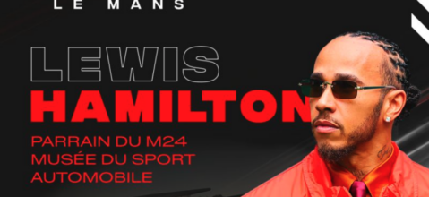 [Automobile Club de l'Ouest] Lewis Hamilton rejoint le M24 - Musée du Sport Automobile comme parrain