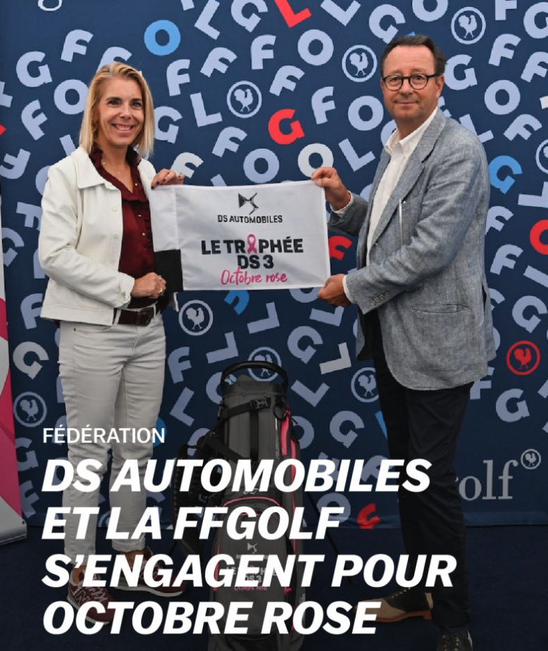 [FF Golf] DS France Automobiles et la ffgolf se sont associés pour créer le Trophée DS 3